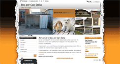 Desktop Screenshot of boxpercanitalia.com